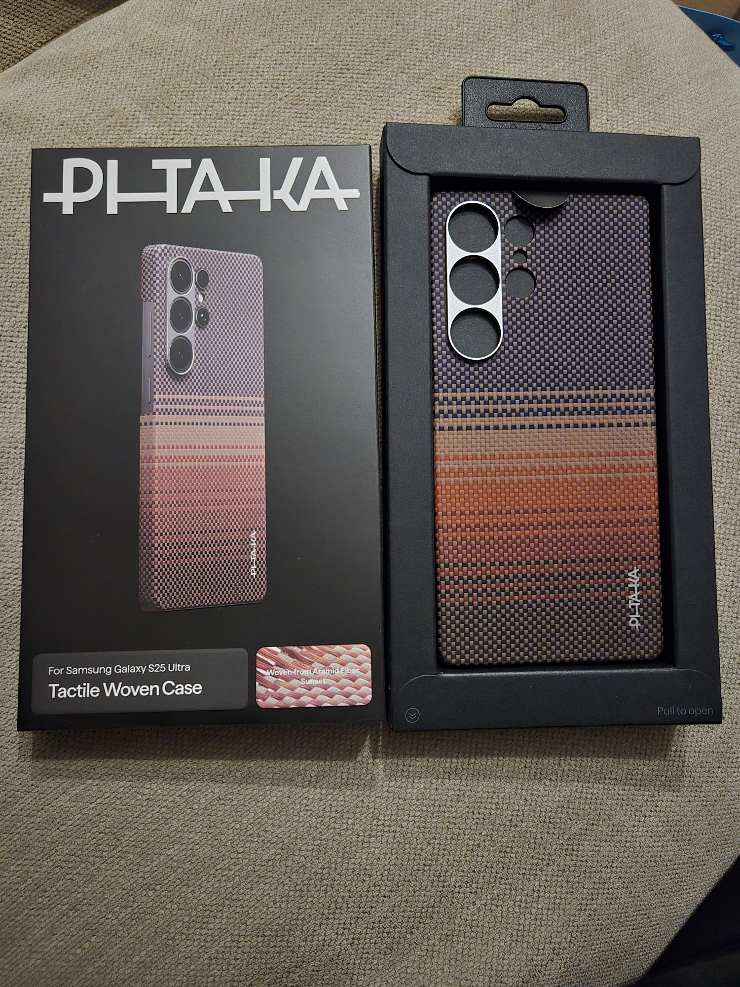 Калъф- Pitaka Tactile Woven Case- Samsung S25 Ultra