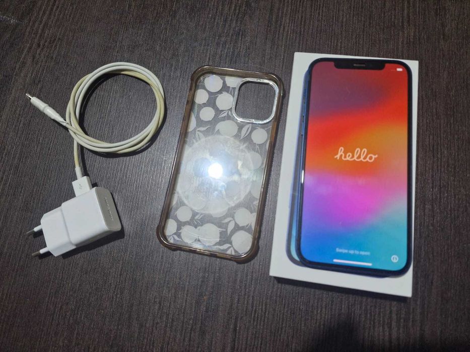 telefon Apple iPhone 12 5G 128GB albastru