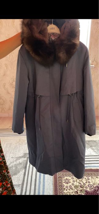 Парка натуральный мех