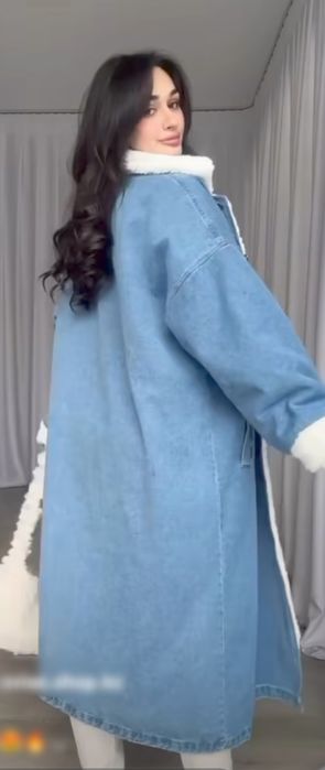 Продам джинсовую куртку утепленную