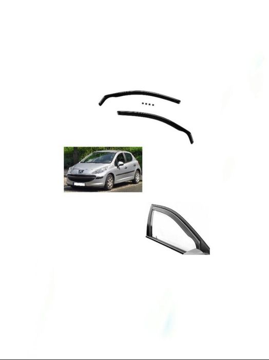 Ветробрани Peugeot 207 (2006+) -4/5 врати- (2бр. в комплект)