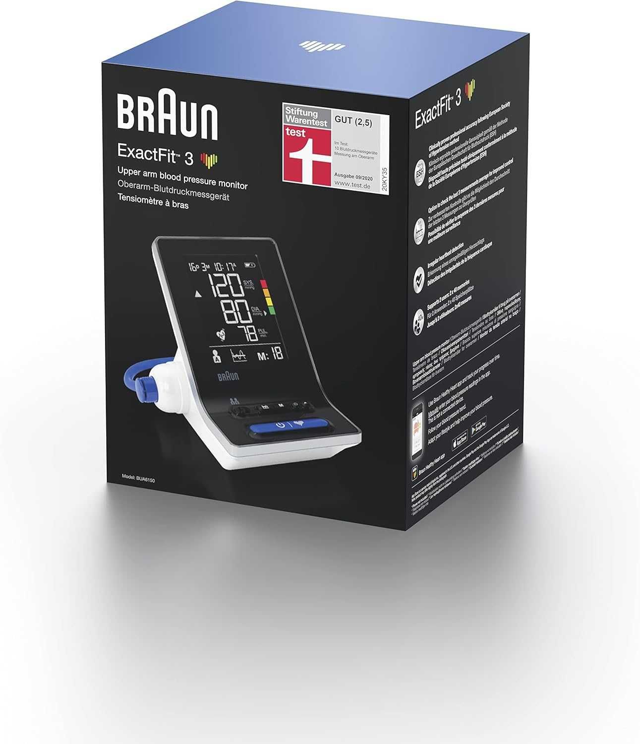 Апарат за кръвно BRAUN ExactFit 3