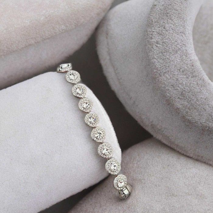 Bratara Swarovski Model Una Angelic Silver