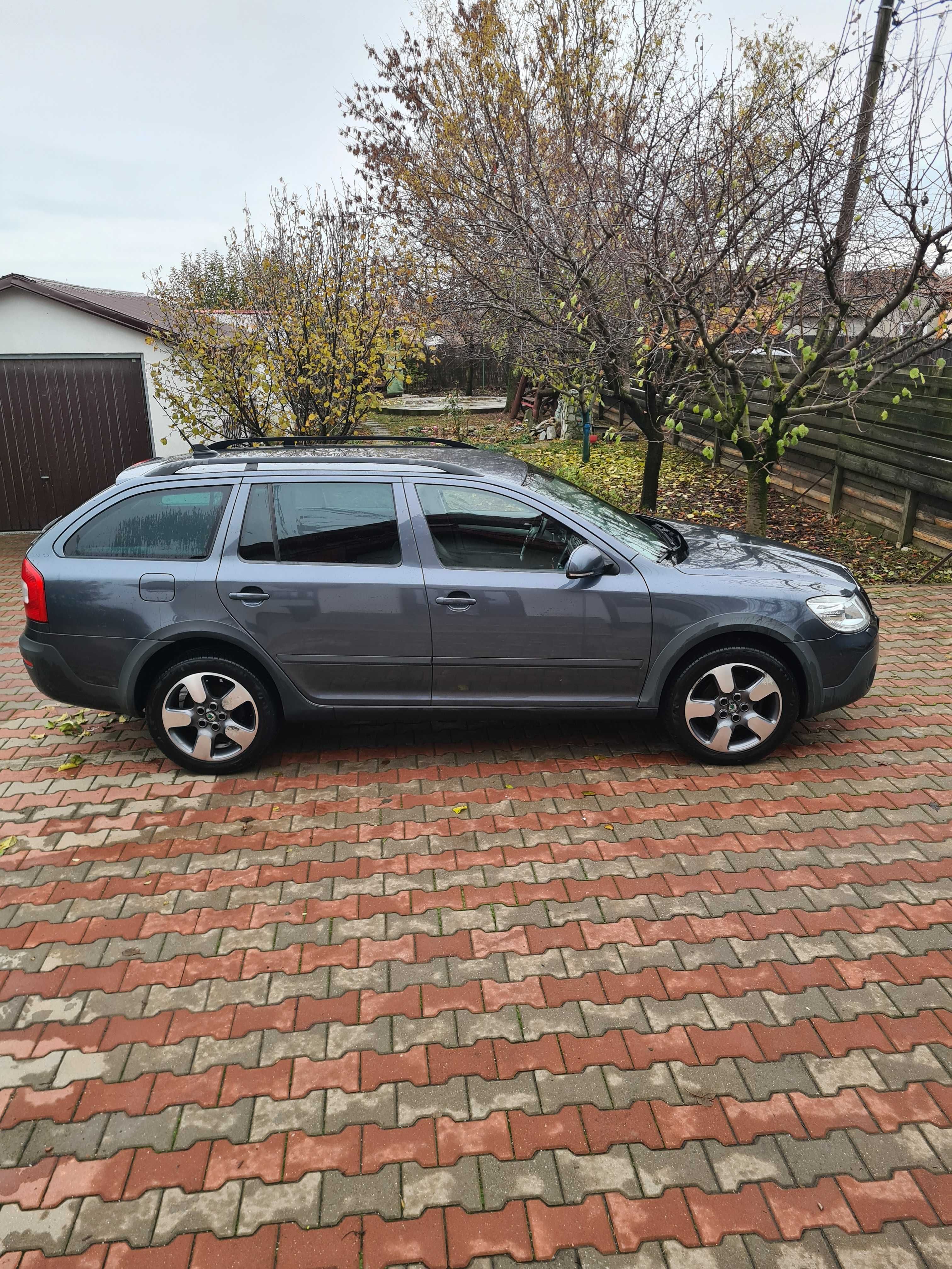 Skoda Octavia Scout(4×4) impecabila recent adusa 2011 km reali,7100 €