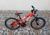 Bicicletă copii 20’ Scott Voltage JR20 MTB, 6 viteze, ALUMINIU – roșu