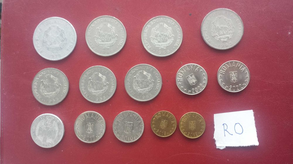 Стотинки от Румания (14 бр)