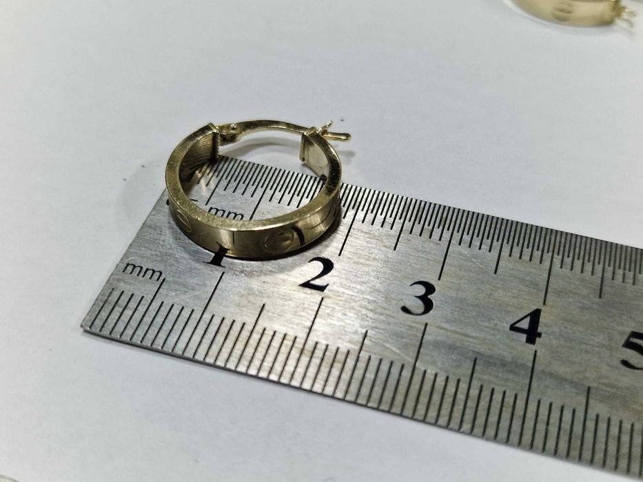 Дамски златни обеци 14К / 2,18 гр.