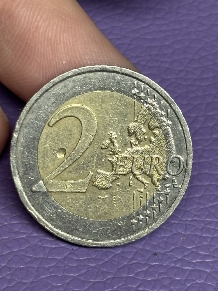 moneda 2 euro malta 2008 f in stea
