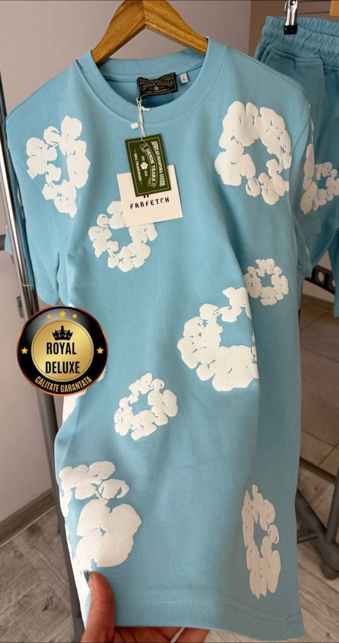 Compleu barbati Denim Tears Premium / albastru