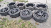 Jante 17 inch Golf 6 + 2 seturi de cauciucuri