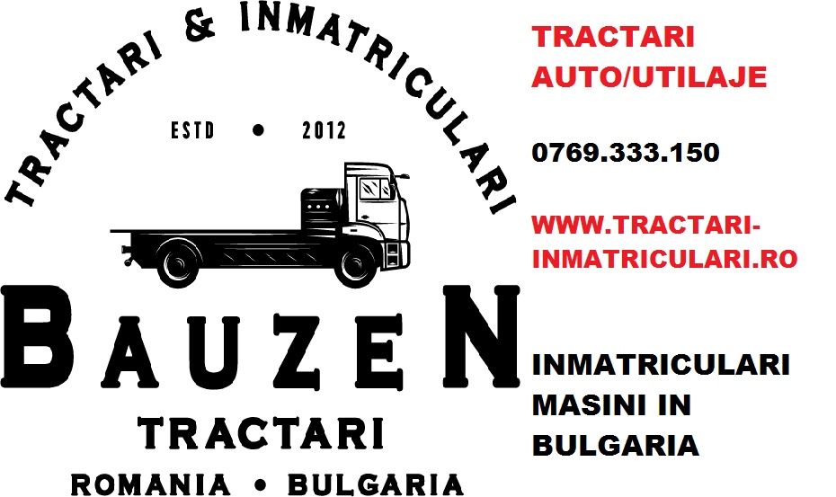 Tractări Auto oriunde în România,Bulgaria,Grecia,transport platforma