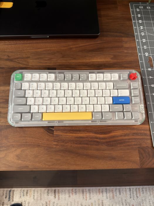 NuPhy Kick75 Low - Механична Хибридна Клавиатура - Gateron Brown nano