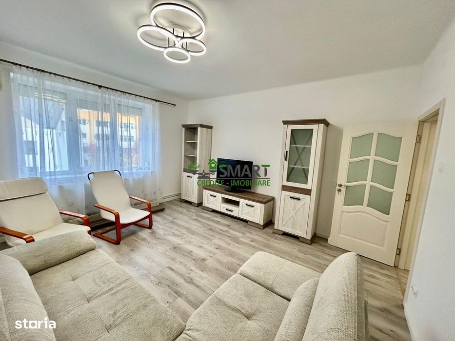 Apartament 2 camere – str. Rozelor, etaj 1 – 400 €/lună