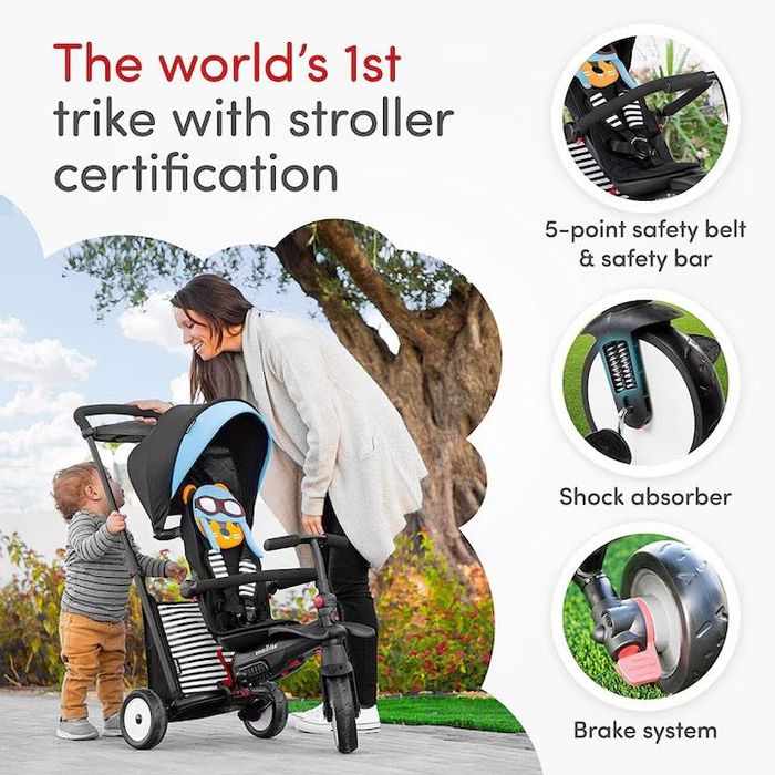 Tricicleta 7 in 1 pliabila SmarTrike