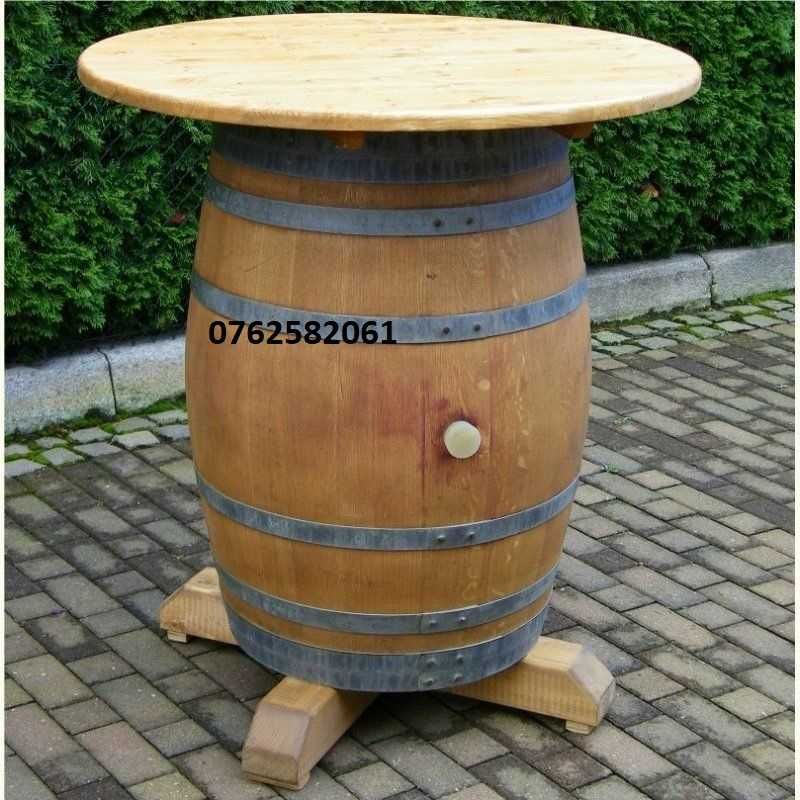 Butoaie de lemn( stejar, salcam, dud) si mobilier rustic