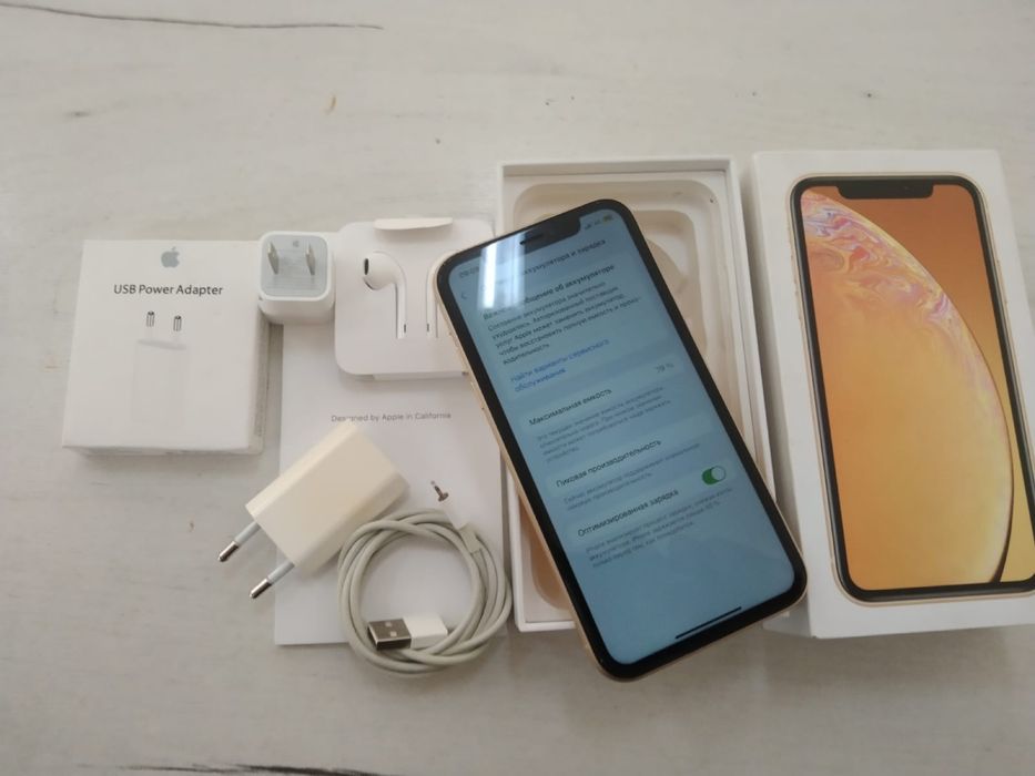iPhone xr 64гб в идеальном состоянии