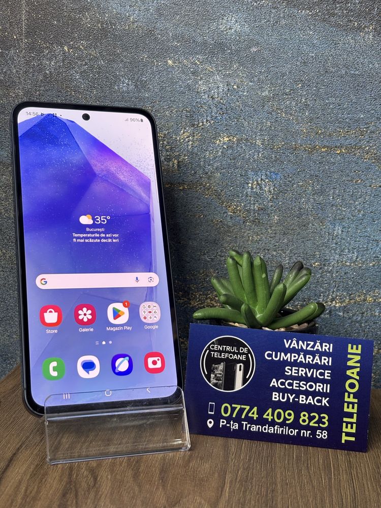 Samsung Galaxy A55/128Gb/Garantie 2Ani Centrul de Telefoane/Rate