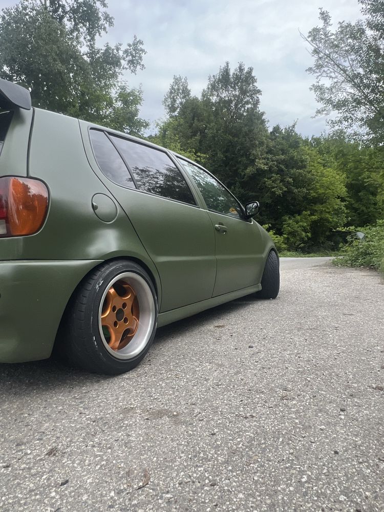 Polo 6n verde mat