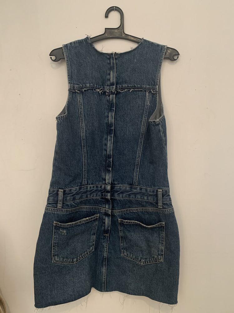 Rochie / Sarafan din jeans, Zara