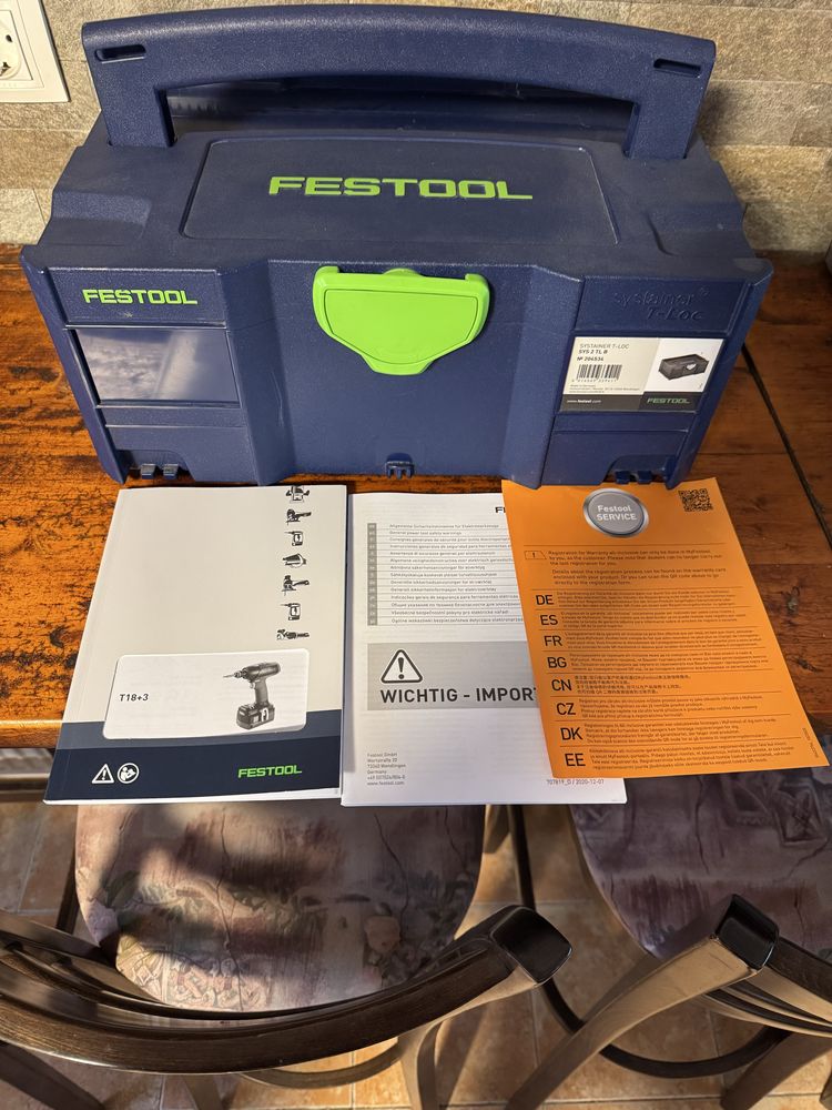 Festool T18+3 basic