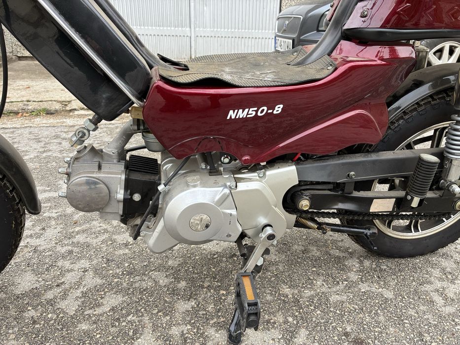 Бензинов мотопед педалетка 49 куб.см