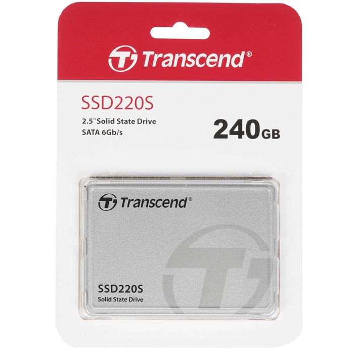 SSD Transcend 240Gb новый в упаковке с гарантией год.