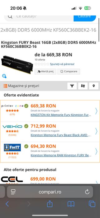 Hyperx 16gb 6000mhz cl36