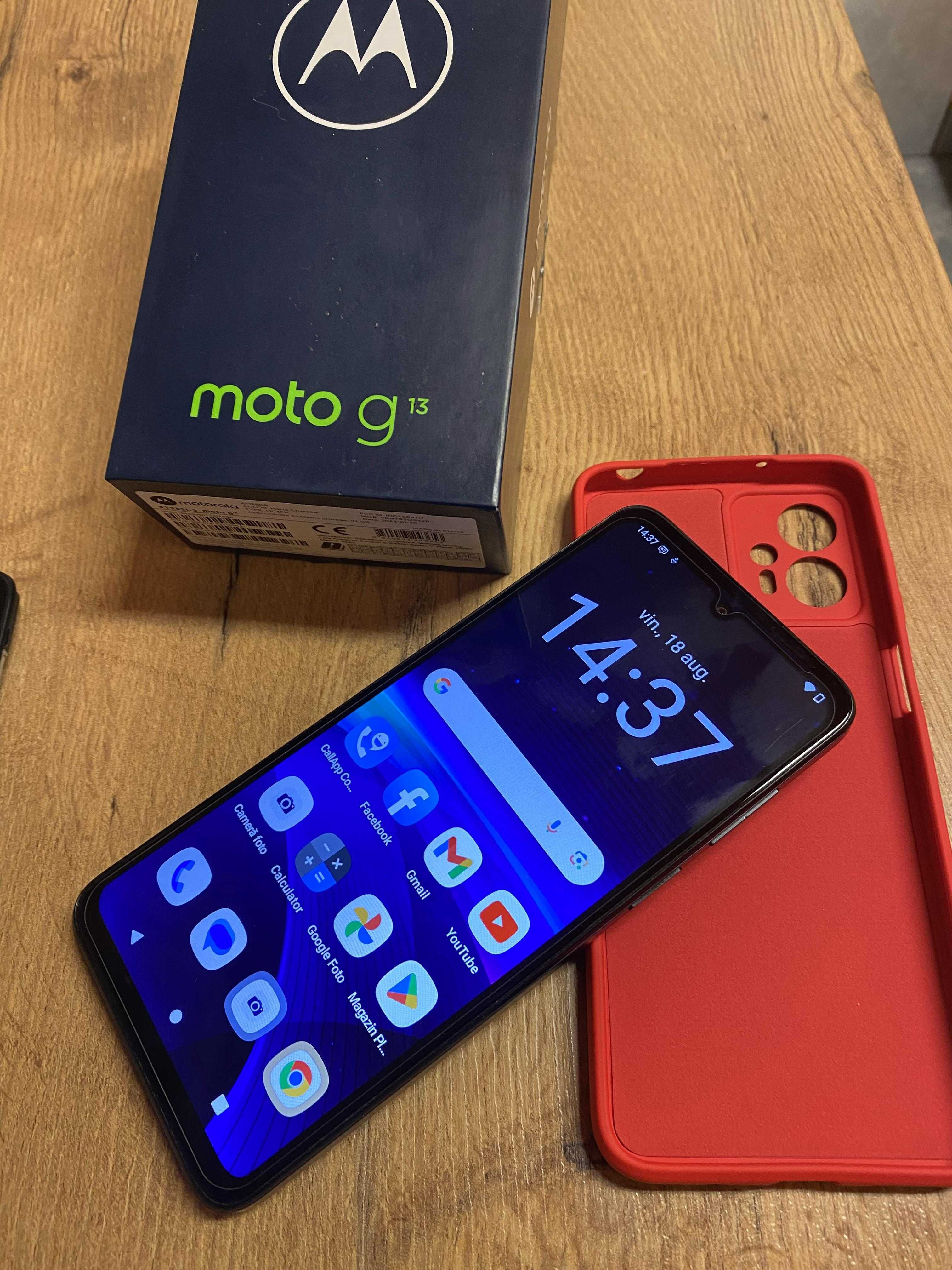 Moto- Motorola G13 la cutie 128GB + Husa si Folie