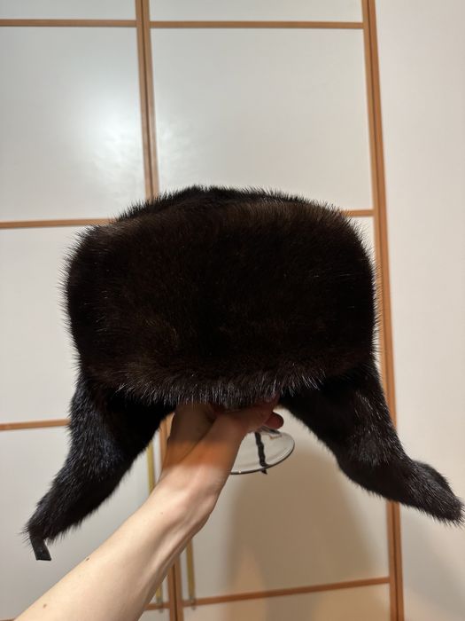 Продам мужскую шапку норковую