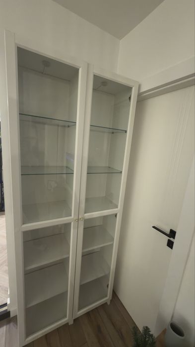 Vand vitrina Ikea alba