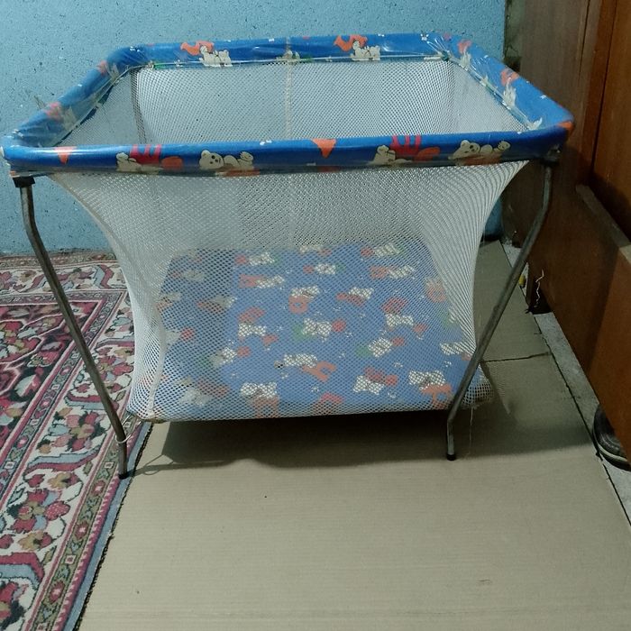 Манеж детский сины