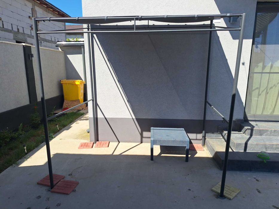 Pavilion acoperire zona gratar Naterial, 230 x 150 x 215 cm