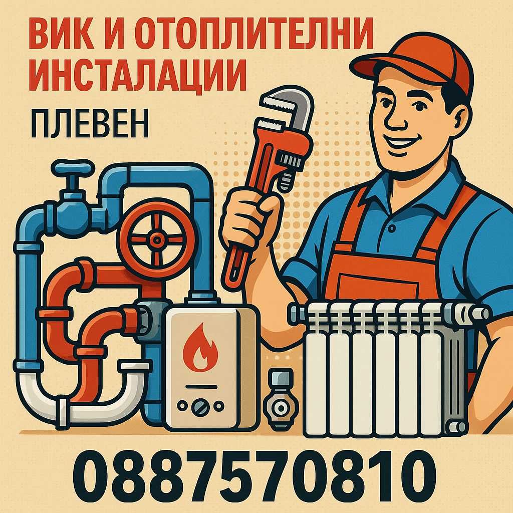 ВиК услуги в Плевен – бързо и на разумни цени