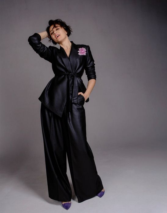 Пиджак с брючками палаццо, и платье. Брэнд Hey baby kz.