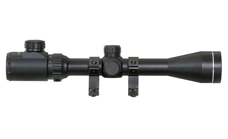 Luneta Tactica Sniper PCS 3-9X40E PCS Cu Reticul Luminat Zoom Reglabil