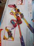 Hot wheels, cu trei bucle,2 masinute