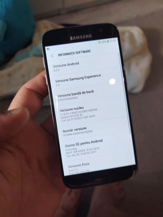 Samsung Galaxy S7 Normal Android 9 Display Original