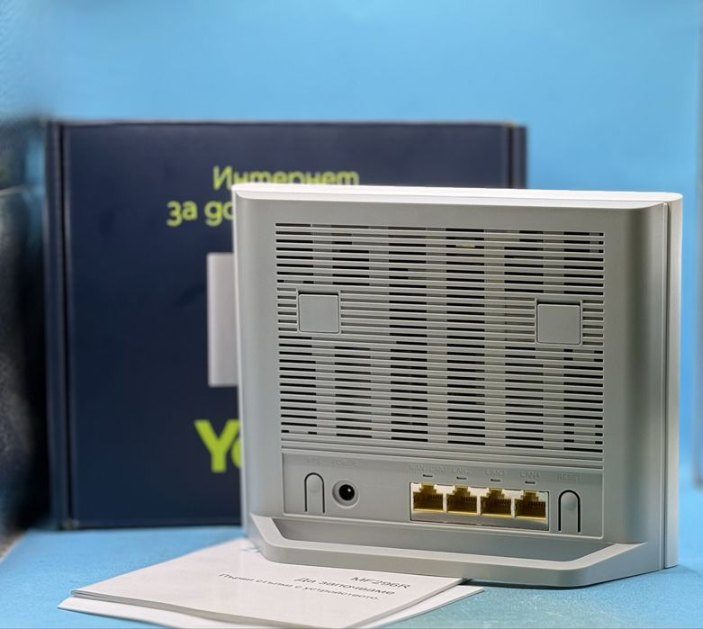 Чисто Нов 4G LTE рутер ZTE Yettel MF296R