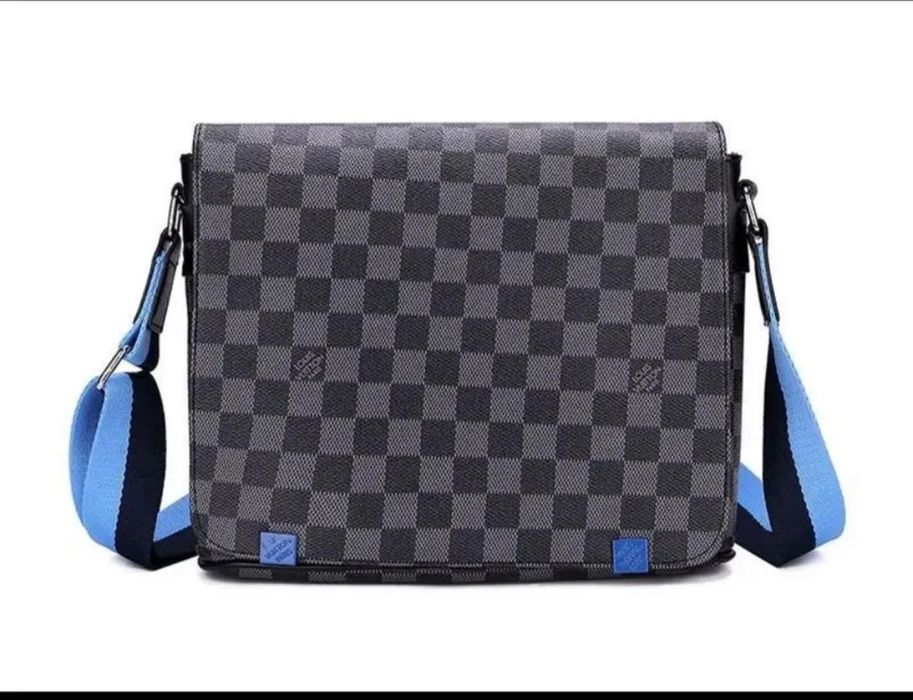 Мужская сумка Louis Vuitton District Damier Graphite PM