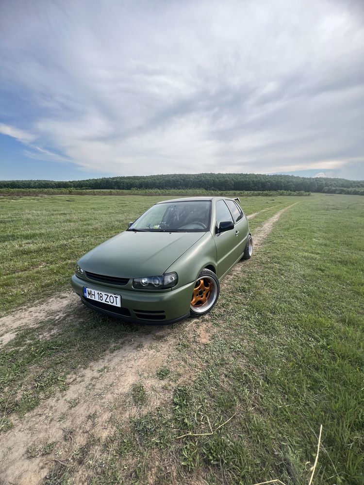 Polo 6n verde mat