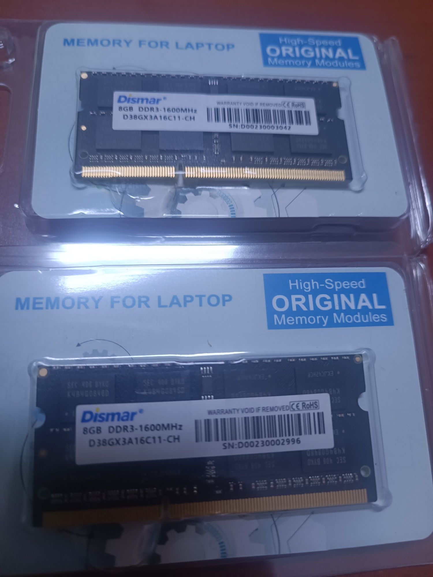 Ddr3 8gb SODIMM, 1600