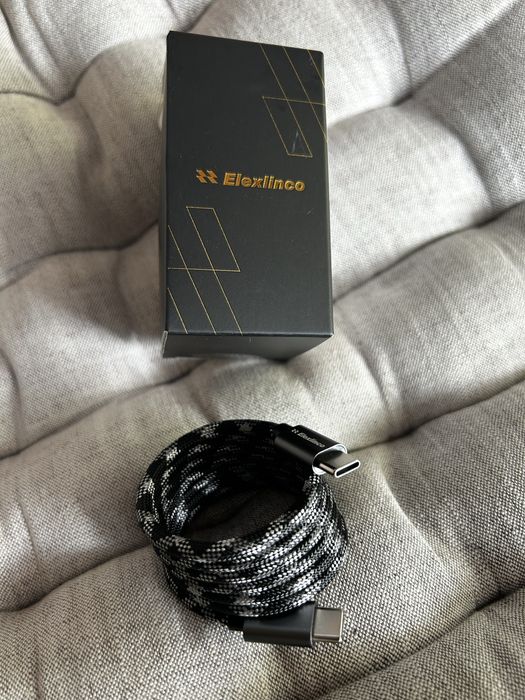 Cablu Magnetic USB-C Elexlinco G-L004 – Încărcare Rapidă 60W & Date