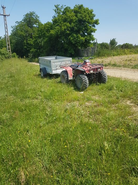 Atv honda 4x4 + remorca