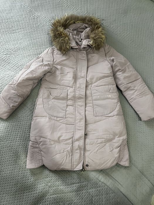 Пуховик на девочку!размер 140