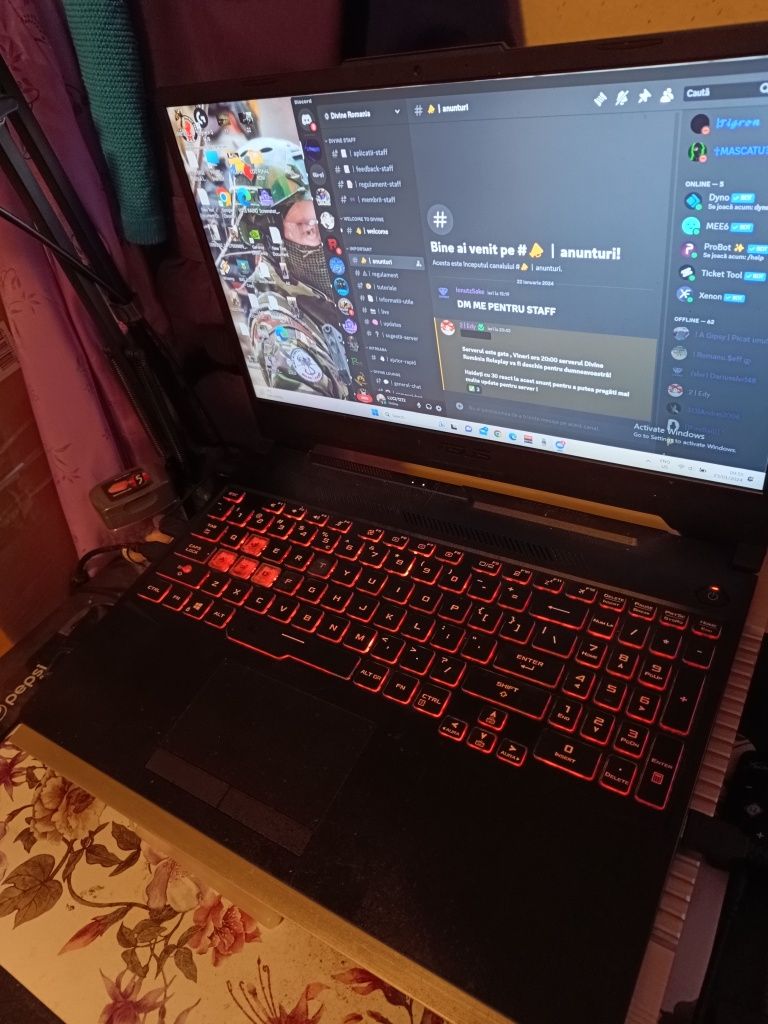 Laptop gaming Asus TuF