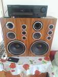 Vand boxe unitra 75 w si amplificator soni  sau schimb