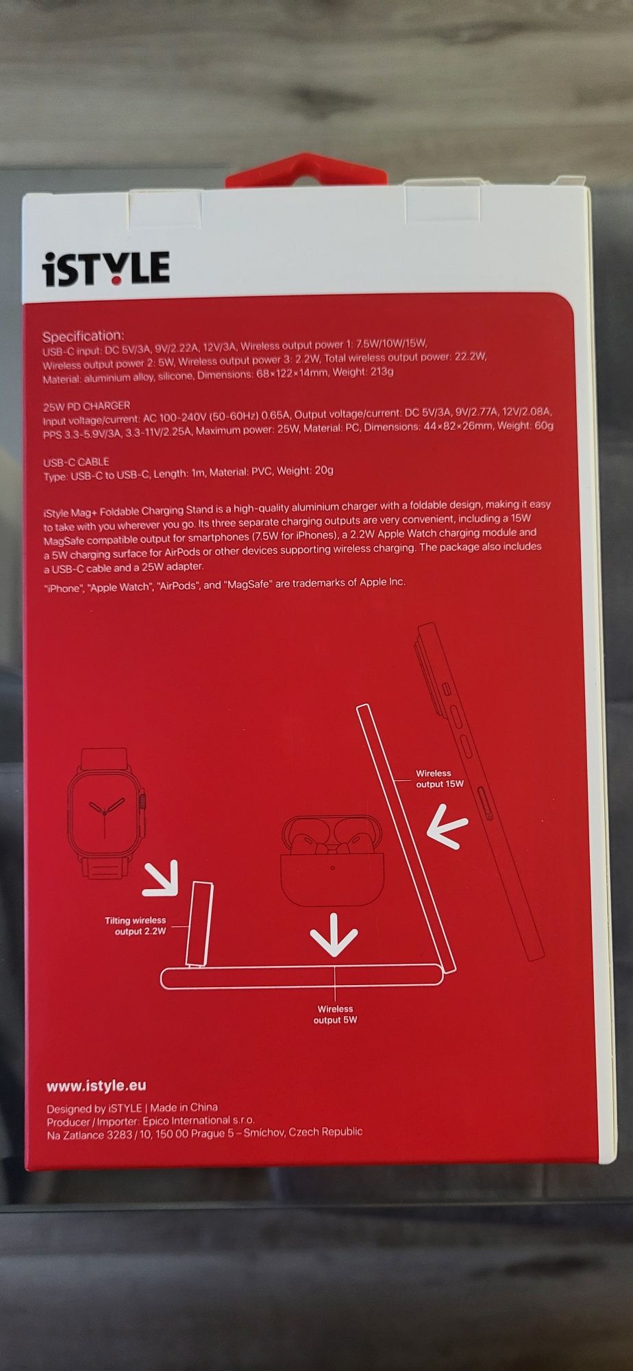 ISTYLE Mag + Foldable Charging Stand MagSafe compatible