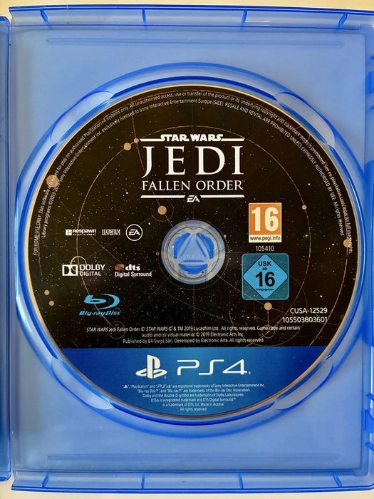 КАТО НОВА Star Wars Jedi Fallen Order PS4 / PS 4 / PS5 / PS 5