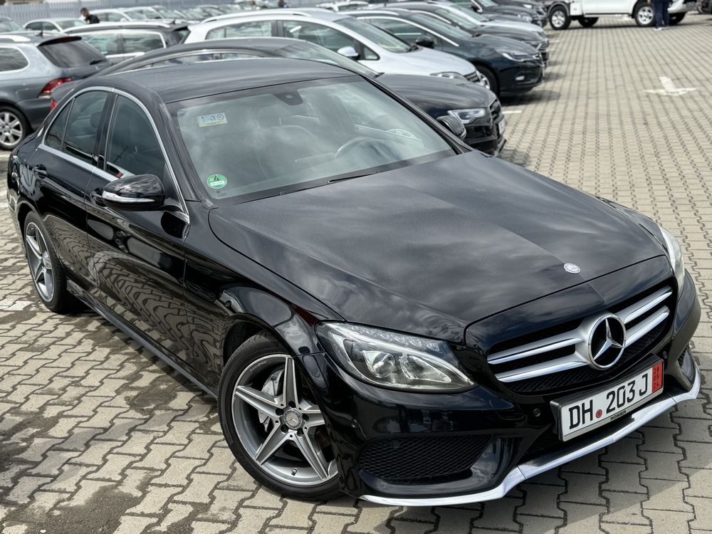 Mercedes-Benz C220D 170cp Pak Amg/Park Assist/2015