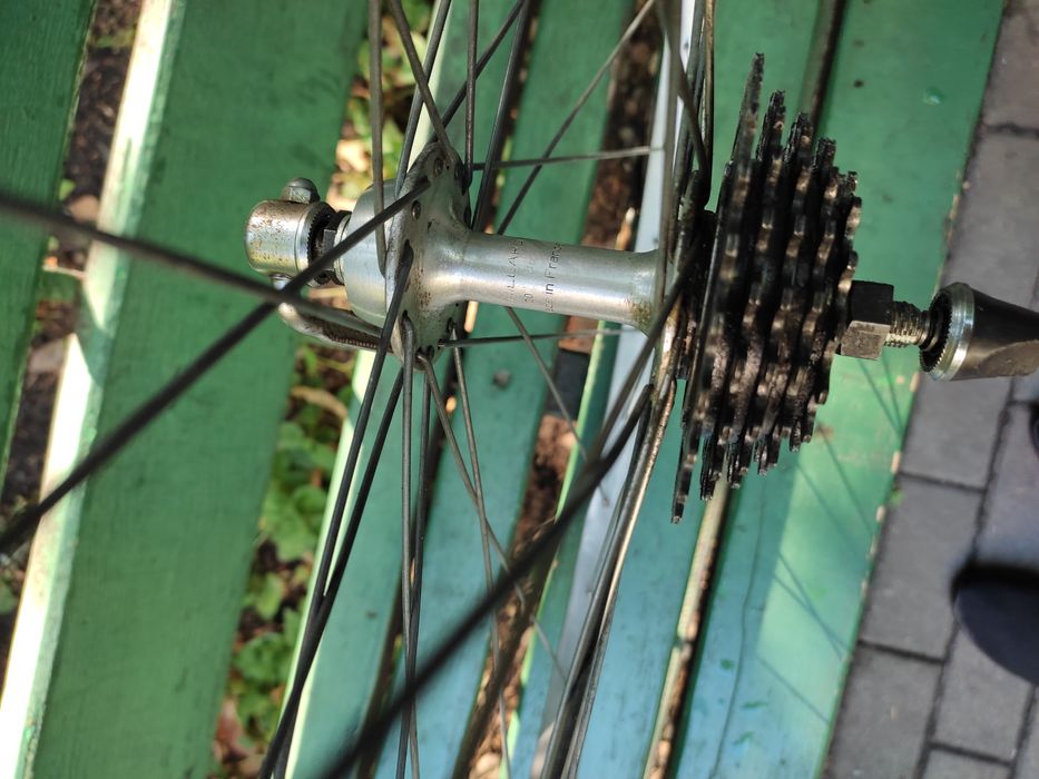 Roți bicicletă cursieră vintage